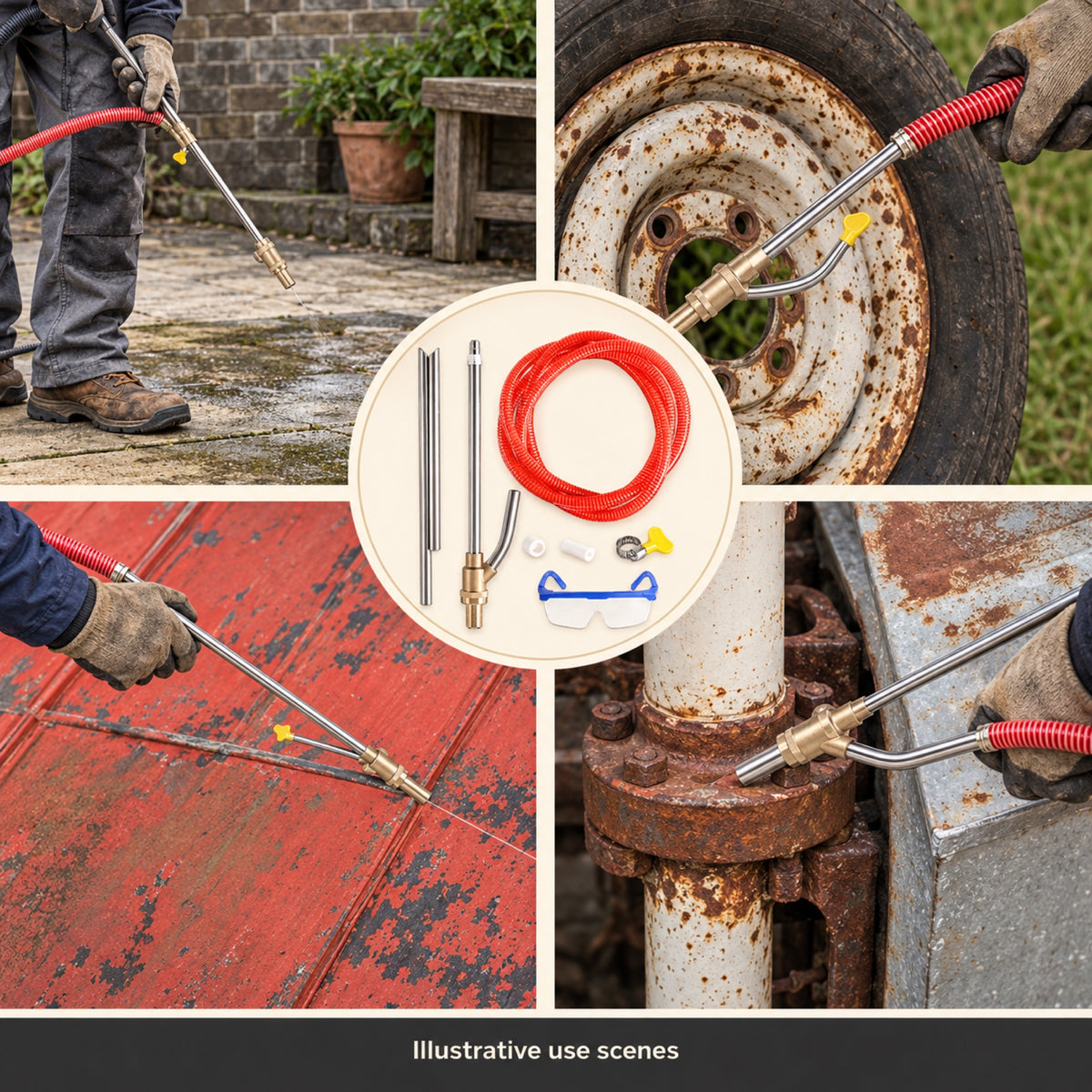 Pressure Washer Wet Sandblasting Kit