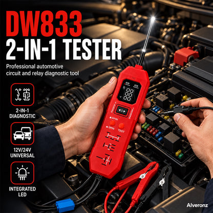 ALEVRONZ-Automotive Circuit Tester with Digital Display
