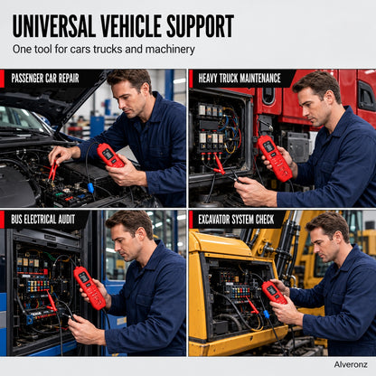 ALEVRONZ-Automotive Circuit Tester with Digital Display