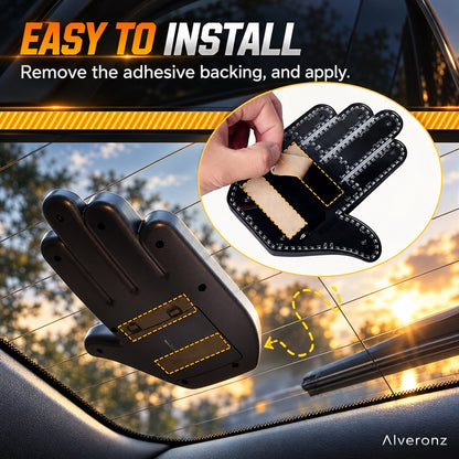 Alveronz-LED Car Finger Sign