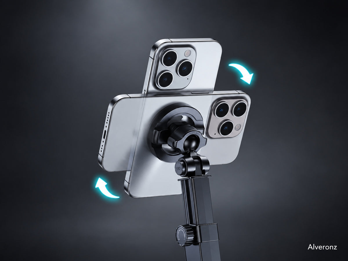 Alveronz-Car Cup Holder Phone Mount