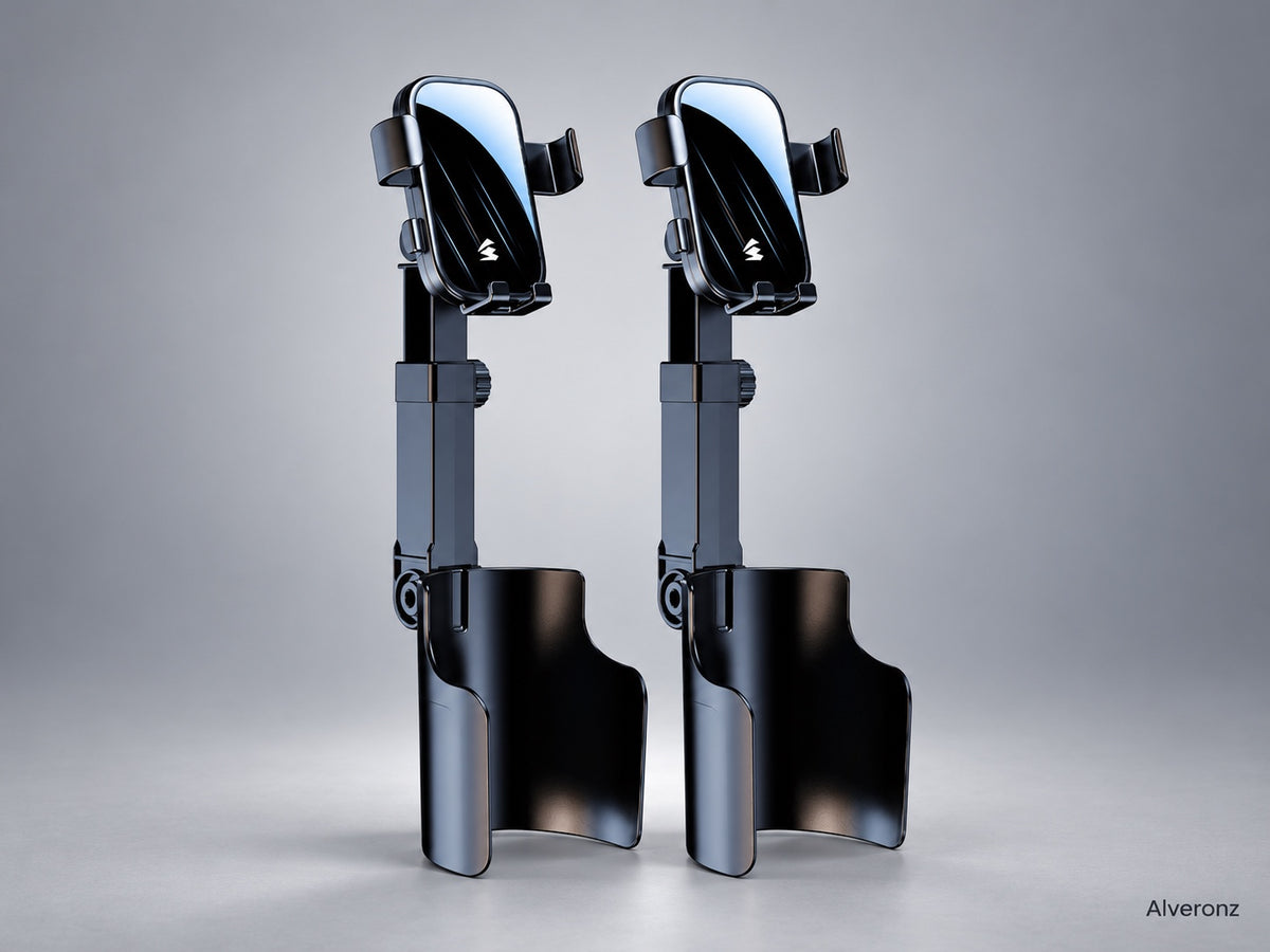 Alveronz-Car Cup Holder Phone Mount