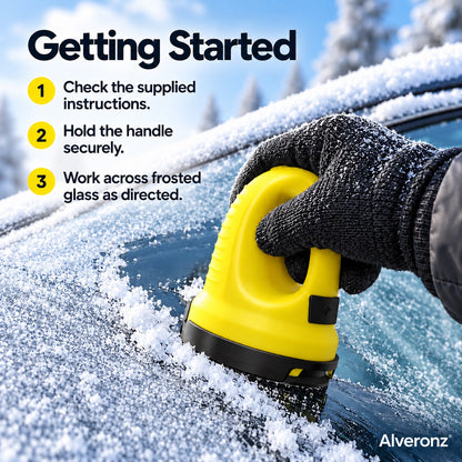 Alveronz-ClearFrost Electric Ice Scraper