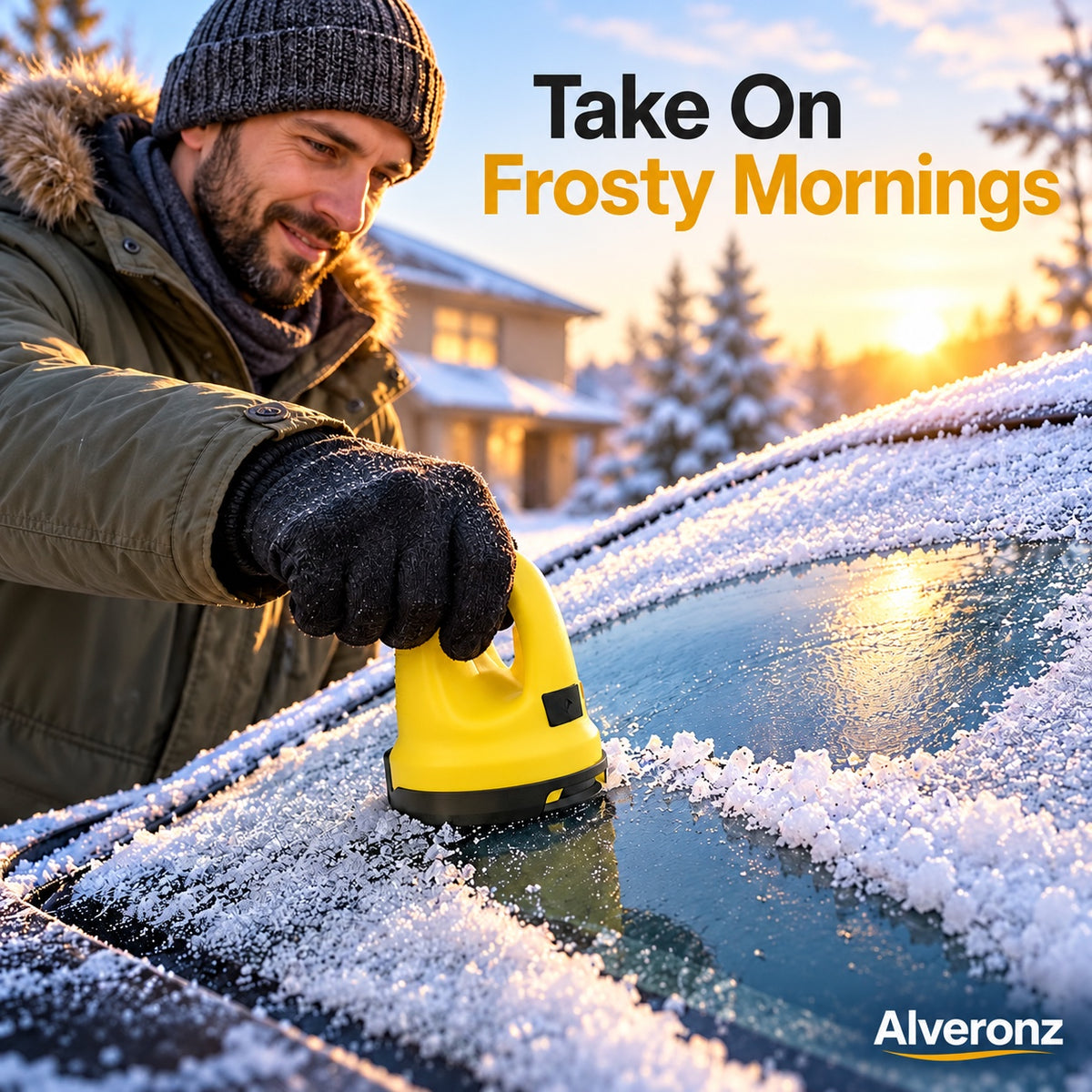 Alveronz-ClearFrost Electric Ice Scraper